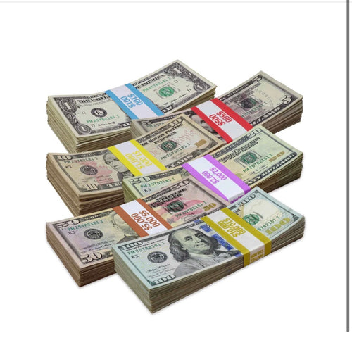 $20K Full Print ($1,5,10,50,100 Bills)