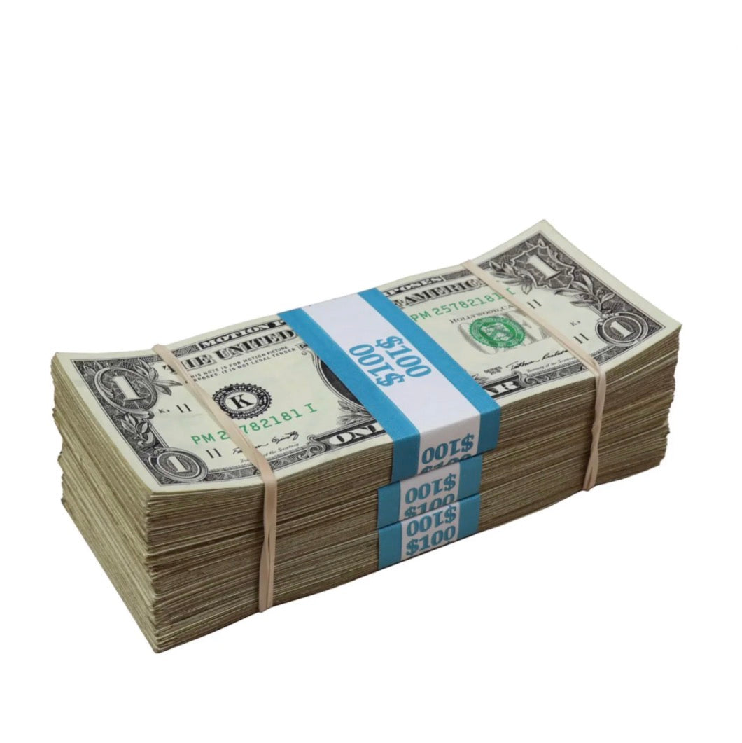 $100 Full Print ($1 Bills)