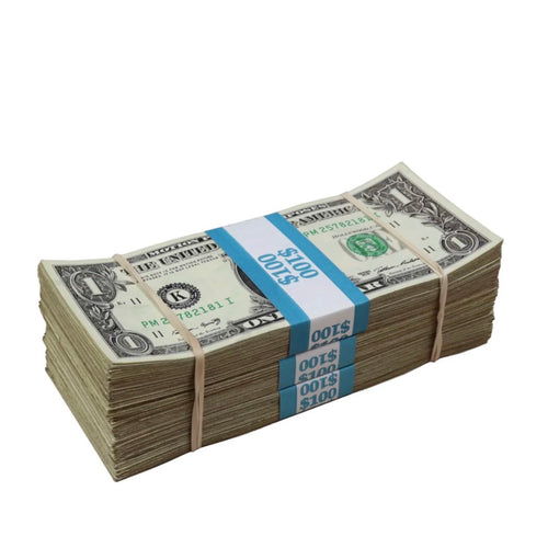 $100 Full Print ($1 Bills)