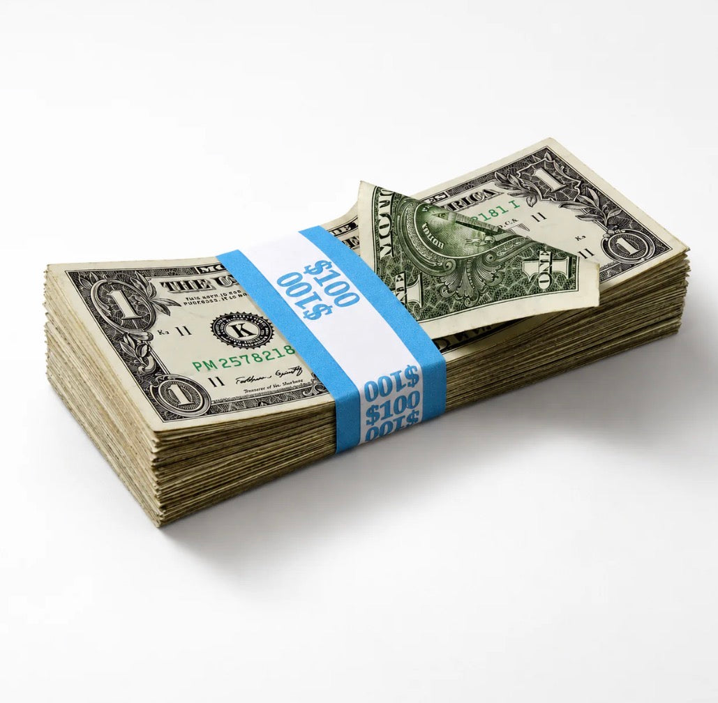$100 Full Print ($1 Bills)